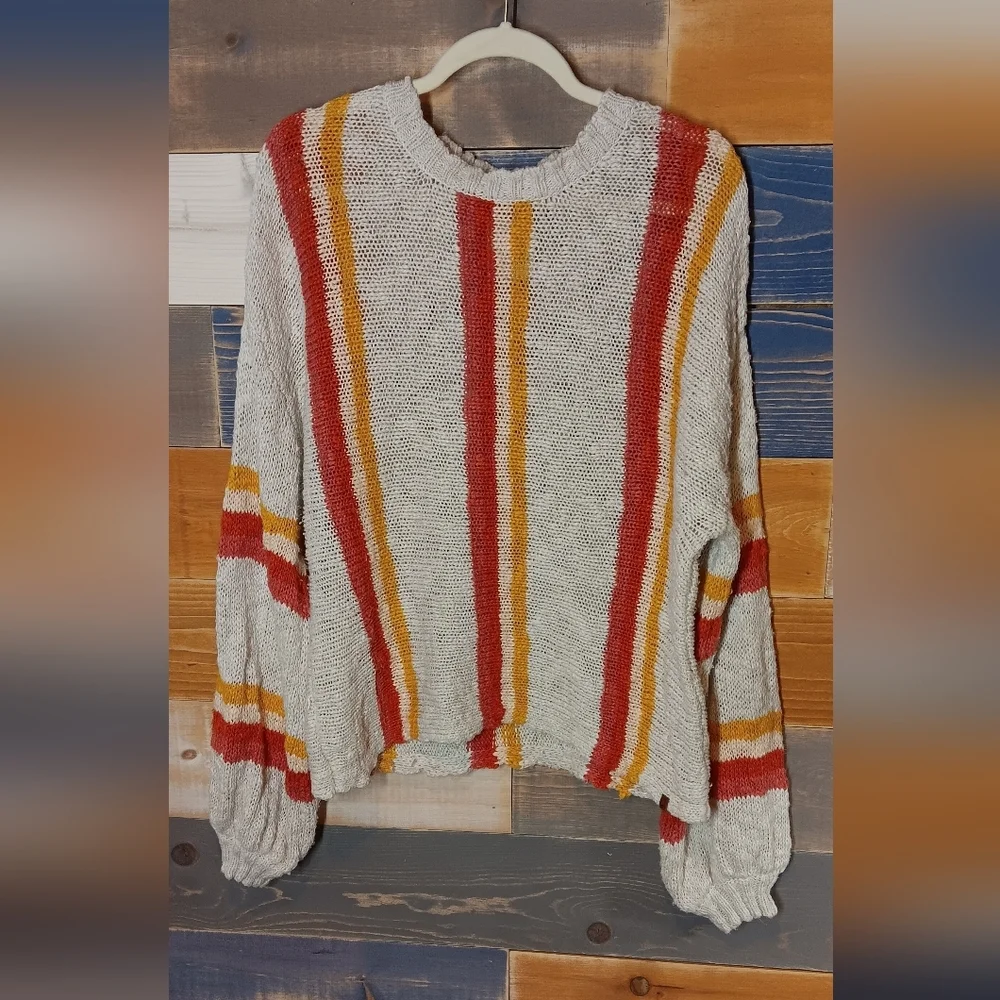 Rip Curl Sweater L Cream Bohemian